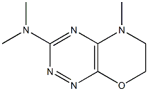 5,N,N-Trimethyl-6,7-dihydro-5H-1,2,4,5-tetraaza-8-oxanaphthalen-3-amine 结构式