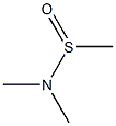 N,N-Dimethylmethanesulfinamide 结构式