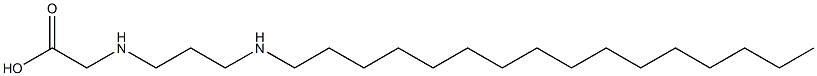 N-[3-(Hexadecylamino)propyl]aminoacetic acid 结构式