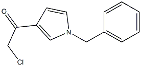 3-(Chloroacetyl)-1-benzyl-1H-pyrrole 结构式