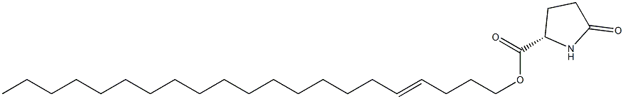 (S)-5-Oxopyrrolidine-2-carboxylic acid 4-henicosenyl ester 结构式