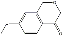 7-Methoxyisochroman-4-one 结构式