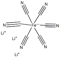 Lithium ferricyanide 结构式