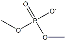 (Dimethyl phosphate) anion 结构式