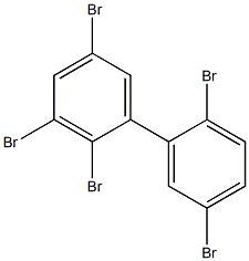 2,2',3,5,5'-Pentabromo-1,1'-biphenyl 结构式