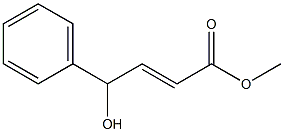 4-Hydroxy-4-phenylcrotonic acid methyl ester 结构式