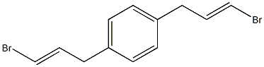 1,4-Di(3-bromoallyl)benzene 结构式