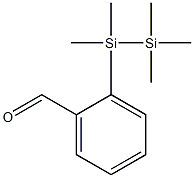 2-(Pentamethyldisilanyl)benzaldehyde 结构式