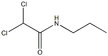 N-Propyl-2,2-dichloroacetamide 结构式