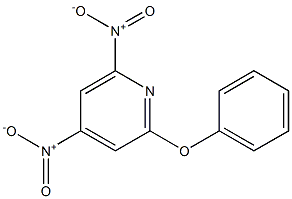 2-Phenoxy-4,6-dinitropyridine 结构式