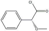 [R,(-)]-Methoxyphenylacetic acid chloride 结构式