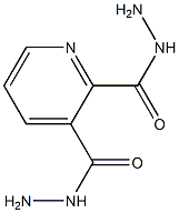 Pyridine-2,3-di(carboxylic acid hydrazide) 结构式