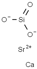 Silicic acid calciumstrontium salt 结构式