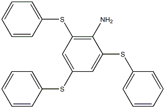 2,4,6-Tris(phenylthio)aniline 结构式