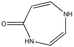 1,4-Dihydro-5H-1,4-diazepin-5-one 结构式