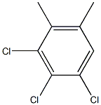 1,2,3-Trichloro-4,5-dimethylbenzene 结构式