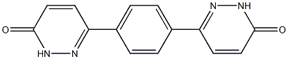 6,6'-(1,4-Phenylene)bis[pyridazin-3(2H)-one] 结构式
