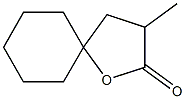 2,2-Pentano-4-methyl-3,4-dihydrofuran-5(2H)-one 结构式