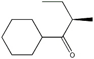 [R,(-)]-1-Cyclohexyl-2-methyl-1-butanone 结构式