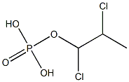 Phosphoric acid dihydrogen (1,2-dichloropropyl) ester 结构式