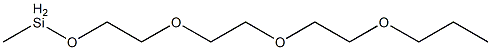 Methyl[2-[2-(2-propoxyethoxy)ethoxy]ethoxy]silane 结构式