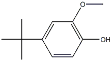 6-Methoxy-4-tert-butylphenol 结构式