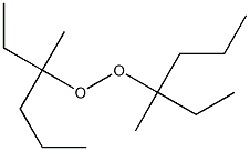 Bis(1-ethyl-1-methylbutyl) peroxide 结构式