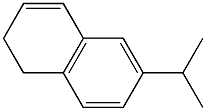 1,2-Dihydro-6-isopropylnaphthalene 结构式
