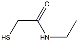2-Mercapto-N-ethylacetamide 结构式