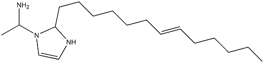 1-(1-Aminoethyl)-2-(7-tridecenyl)-4-imidazoline 结构式