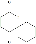 4',5'-Dihydrospiro[cyclohexane-1,2'-[2H]pyran]-3',6'-dione 结构式