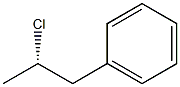 (+)-[(S)-2-Chloropropyl]benzene 结构式