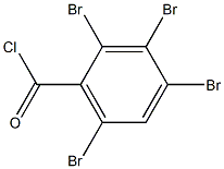 2,3,4,6-Tetrabromobenzoic acid chloride 结构式