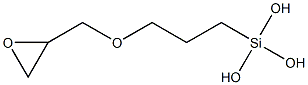 [3-(Oxiranylmethoxy)propyl]silanetriol 结构式