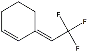 2-(2-Cyclohexen-1-ylidene)-1,1,1-trifluoroethane 结构式