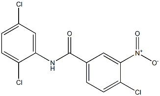 2',4,5'-Trichloro-3-nitrobenzanilide 结构式