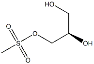 [R,(-)]-1-O-(Methylsulfonyl)-D-glycerol 结构式