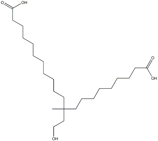 Dinonanoic acid 1-(2-hydroxyethyl)-1-methyl-1,3-propanediyl ester 结构式