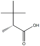 (2R)-2,3,3-Trimethylbutanoic acid 结构式