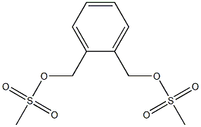 1,2-Bis[(methylsulfonyloxy)methyl]benzene 结构式