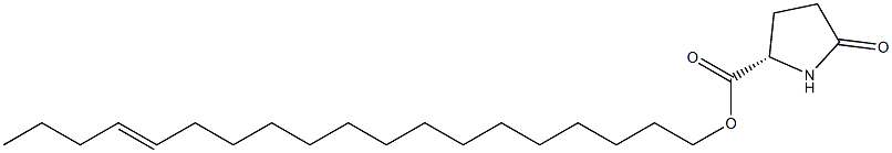 (S)-5-Oxopyrrolidine-2-carboxylic acid 15-nonadecenyl ester 结构式