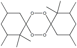 1,1,2,4,10,10,11,13-Octamethyl-7,8,15,16-tetraoxadispiro[5.2.5.2]hexadecane 结构式