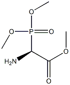 (R)-2-Phosphonoglycine trimethyl ester 结构式