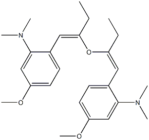 2-(Dimethylamino)ethyl[(Z)-p-methoxystyryl] ether 结构式