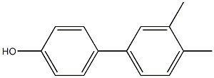 4-(3,4-Dimethylphenyl)phenol 结构式