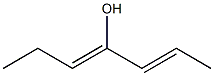 2,4-Heptadien-4-ol 结构式