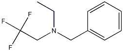 N-Ethyl-N-(2,2,2-trifluoroethyl)benzylamine 结构式