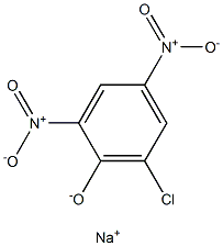 Sodium 6-chloro-2,4-dinitrophenolate 结构式