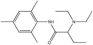 2-(Diethylamino)-N-(2,4,6-trimethylphenyl)butyramide 结构式