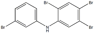 2,4,5-Tribromophenyl 3-bromophenylamine 结构式